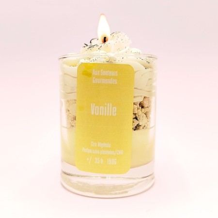 Bougie Chantilly - Parfum Vanille