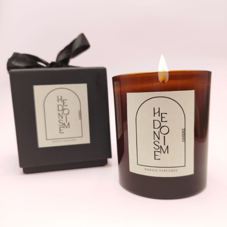 Bougie classique - Parfum ambre