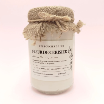 Bougie Classique - Parfum Fleur de Cerisier