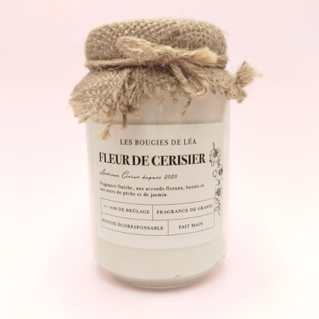 Bougie Classique - Parfum Fleur de Cerisier