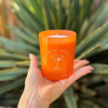 Bougie Classique - Parfum Cocktail Fruits Tropicaux
