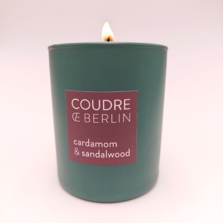 Bougie classique - Parfum cardamome & santal