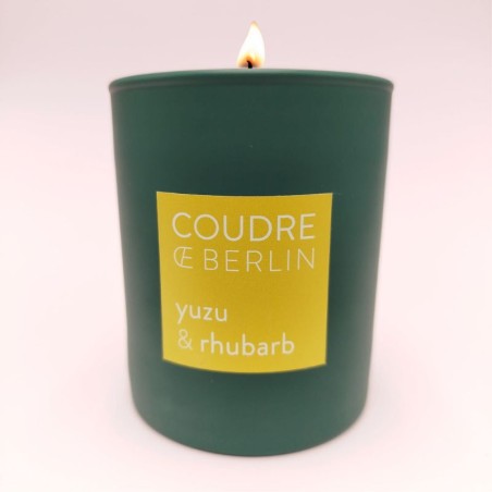 Bougie classique - Parfum yuzu & rhubarbe