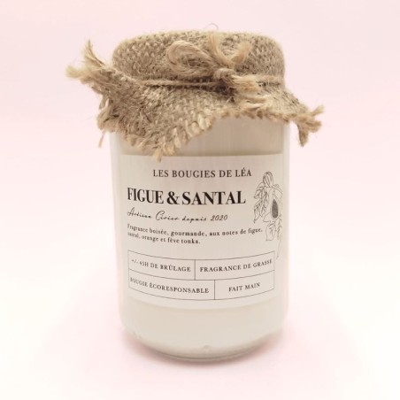 Bougie Classique - Parfum Figue & Santal