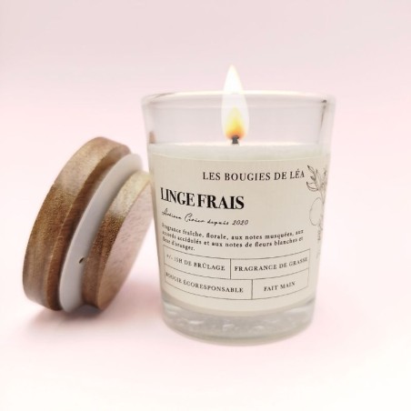 Petite Bougie Classique - Parfum Linge frais