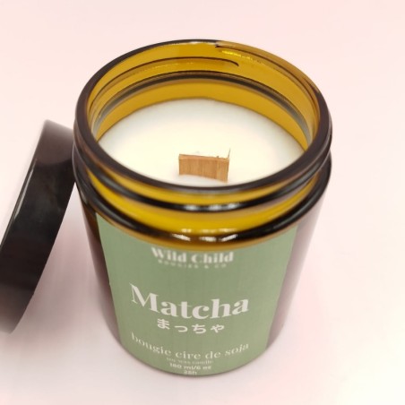 Bougie naturelle - Parfum Matcha