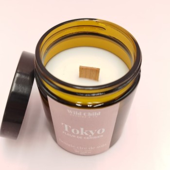 Bougie naturelle TOKYO - Parfum Fleur de cerisier