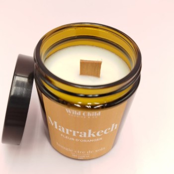 Bougie naturelle - Marrakech - Parfum fleur d'oranger