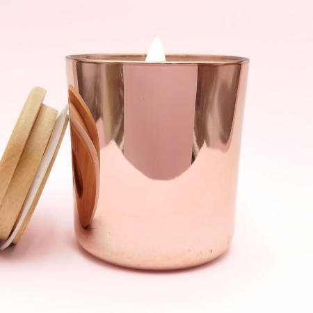Bougie Classique Rose Gold - Parfum Fleur de Coton