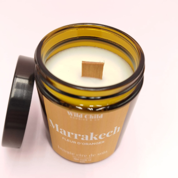 Bougie naturelle - Marrakech - Parfum fleur d'oranger