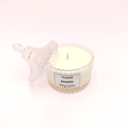 Bougie bonbonnière cirque - Parfum jasmin