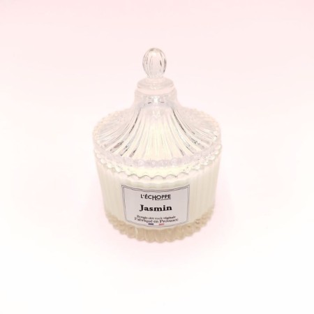 Bougie bonbonnière cirque - Parfum jasmin