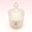 Bougie bonbonnière diamant - Parfum fleur d'oranger