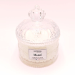 Bougie bonbonnière dôme - Parfum monoï