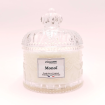 Bougie bonbonnière dôme - Parfum monoï