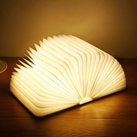 Lampe veilleuse livre - rechargeable Décorative