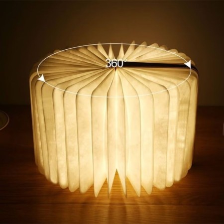 Lampe veilleuse livre - Décorative rechargeable