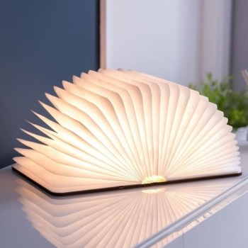 Lampe veilleuse livre décorative