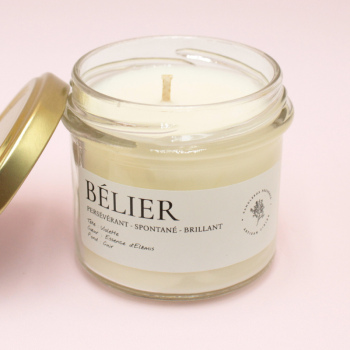Bougie astrologique Bélier