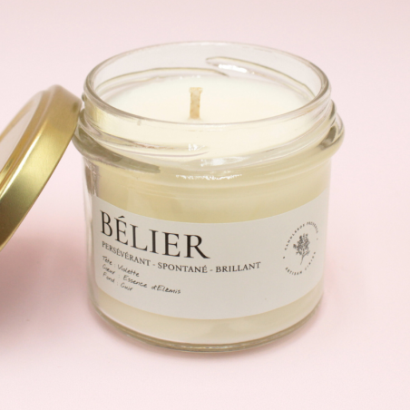 Bougie astrologique Bélier