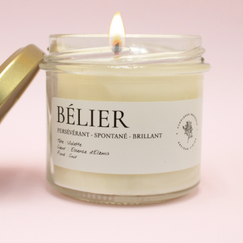 Bougie astrologique Bélier
