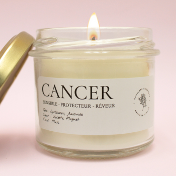 Bougie astrologique Cancer