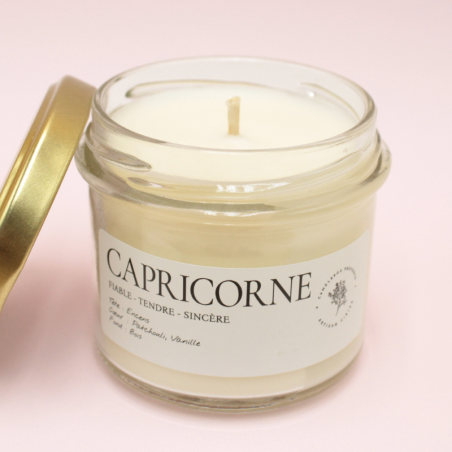 Bougie astrologique Capricorne