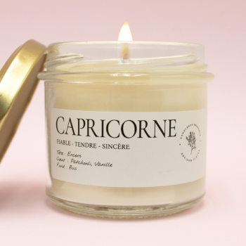 Bougie astrologique Capricorne