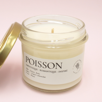 Bougie astrologique Poisson