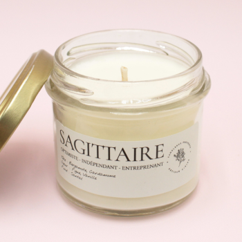 Bougie astrologique Sagittaire