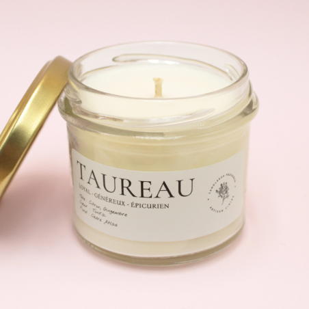 Bougie astrologique Taureau