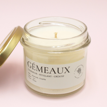 Bougie astrologique Gémeaux