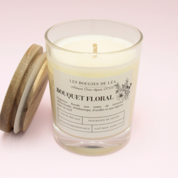 Bougie classique - Parfum bouquet floral