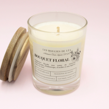 Bougie classique - Parfum bouquet floral