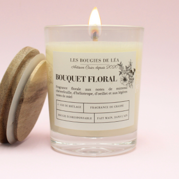 Bougie classique - Parfum bouquet floral