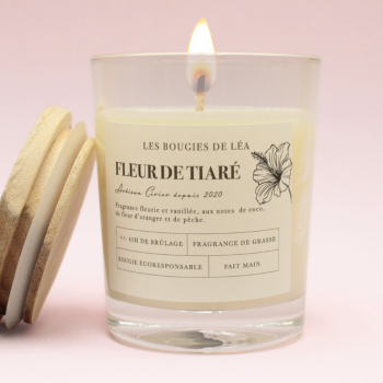 Bougie classique - Parfum fleur de tiaré