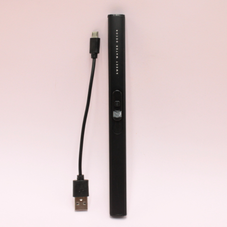 Briquet électrique rechargeable - Noir