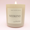 Bougie classique - Cire de soja - Week-end