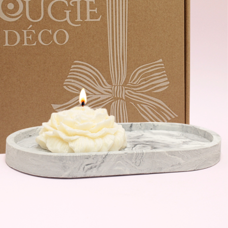 Coffret bougie flower