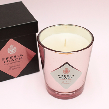 Bougie parfumée à la rose