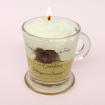 Bougie Tasse Gourmande - Parfum Caramel Beurre Salé (Petit Format)