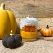 Bougie d'Automne Gourmande - Parfum Citrouille