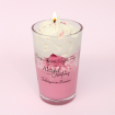 Bougie Verrine Gourmande - Parfum Pomme d'amour