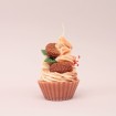 Bougie cupcake - Parfum agrume Bougie cupcake - Parfum agrume
