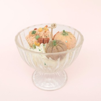 Bougie Pumpkin - Parfum tartelette citrouille