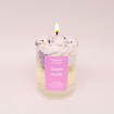 Bougie chantilly - Caramel myrtille