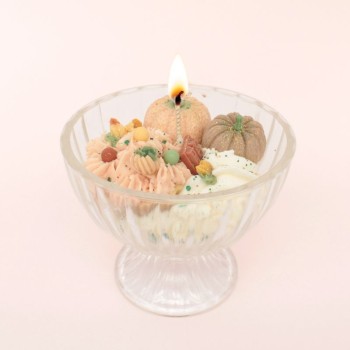 Bougie Pumpkin - Parfum tartelette citrouille