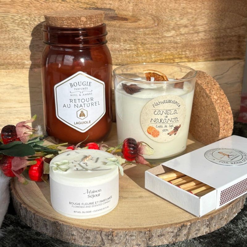 Coffret cadeau de Noël - Des bougies pour faire plaisir (en précommande)