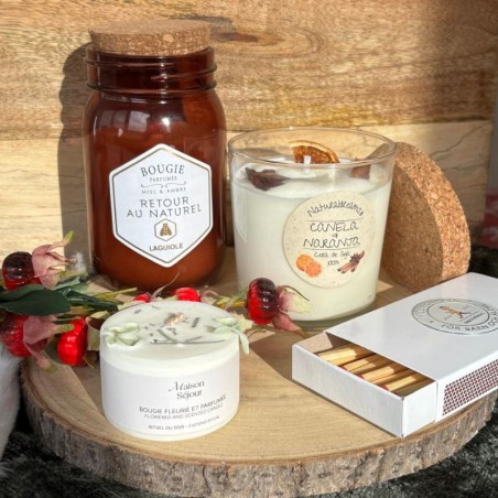 Coffret cadeau de Noël - Des bougies pour faire plaisir (en précommande)