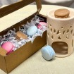 Coffret découverte - Lot de 4 fondants macarons parfumés Coffret découverte - Lot de 4 fondants macarons parfumés